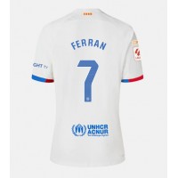 Barcelona Ferran Torres #7 Udebanetrøje 2023-24 Kortærmet